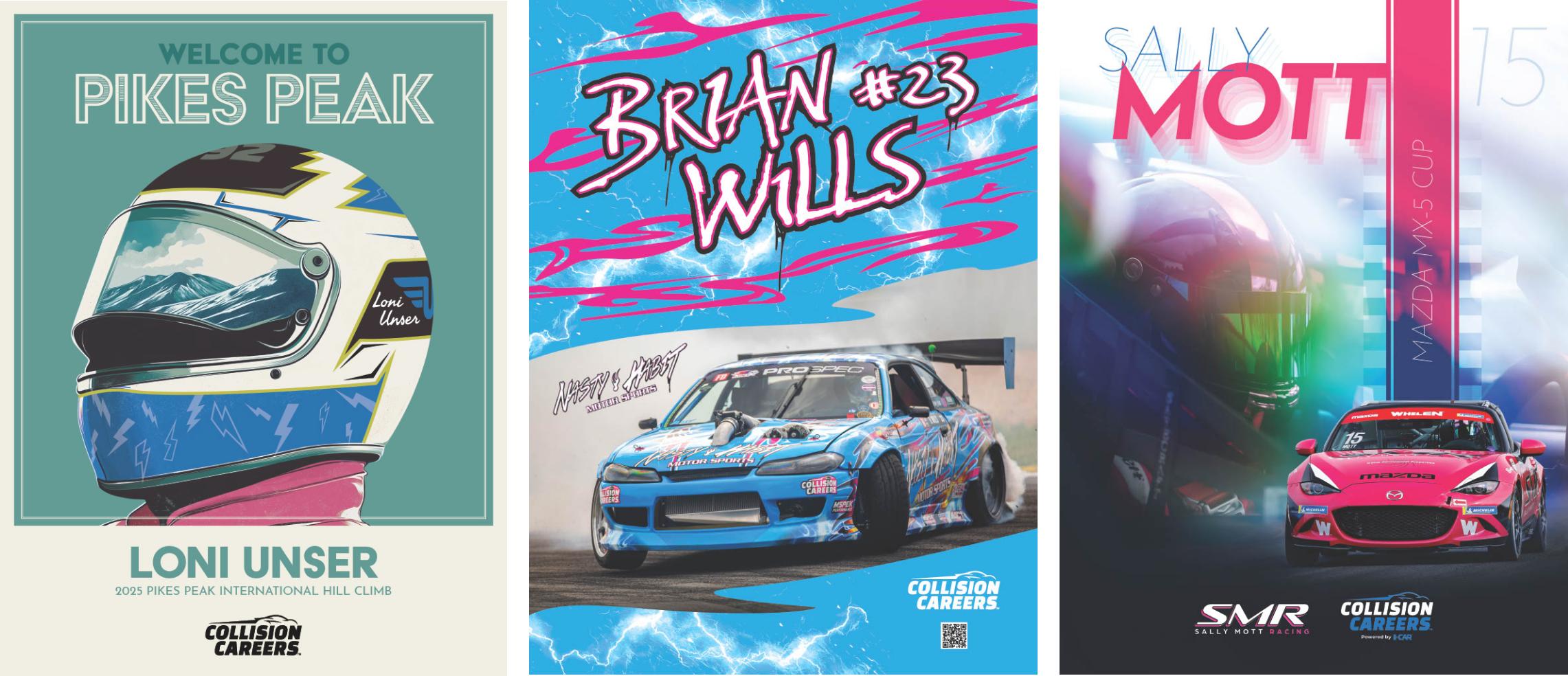 Collision Careers | Race Posters